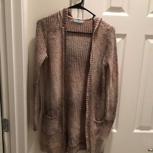 Maurice’s hooded cardigan with pockets